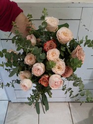 au jardin hadelin corbigny bouquet fleur pompom