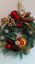 au jardin hadelin corbigny couronne noel
